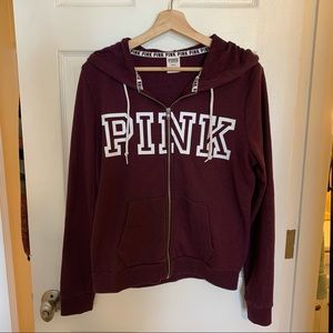 Purple VS Pink Purple zip up Hoodie